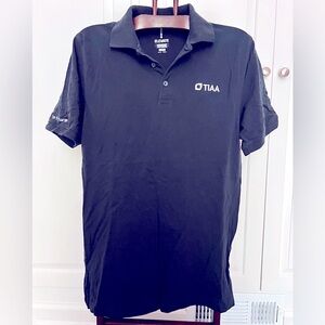 TIAA Navy blue Polo Shirt by Elevate 100% cotton men's Size S